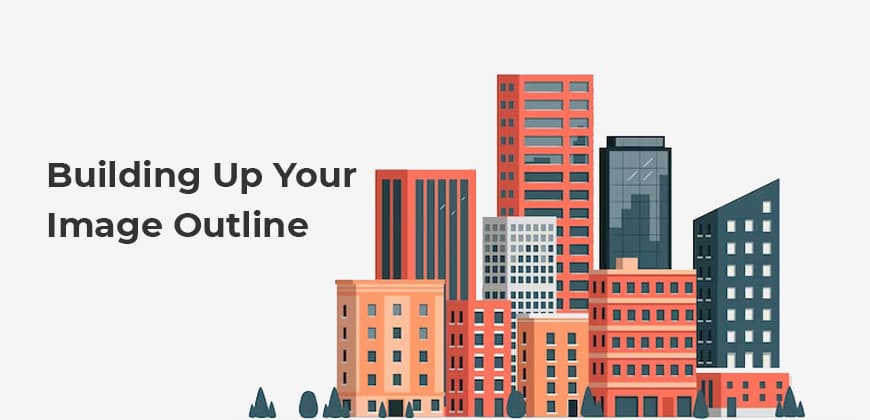 Building up your image outline