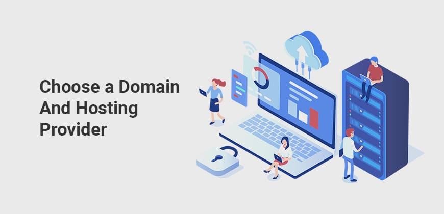 Choose a Domain and Hosting Provider