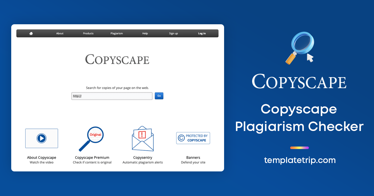 Copyscape Plagiarism Checker
