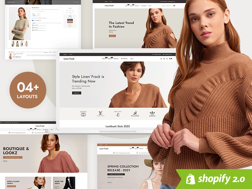 LinenFrock - Minimal Fashion & LifeStyle - Shopify 2.0 Multi-Purpose Responsive Theme