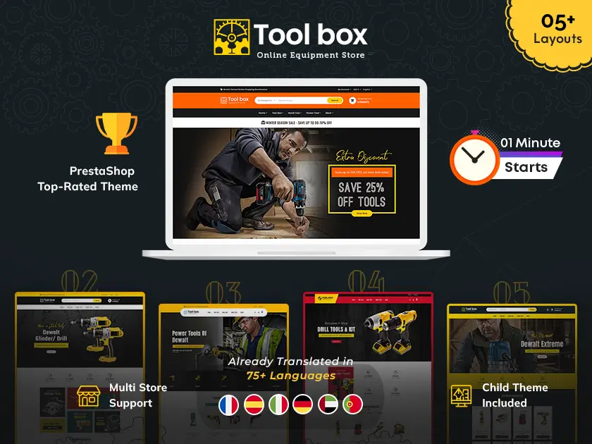 ToolBox – Drill Tools & Equipment – Prestashop Responsive Theme