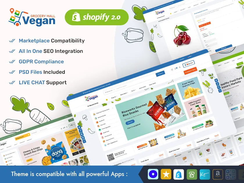 Vegan – Grocery & Organic Store