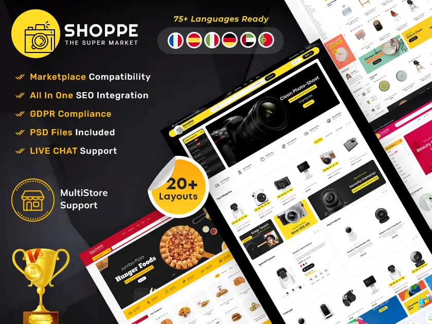 Shoppe – Multi-Purpose Mega Store – Prestashop Responsive Theme