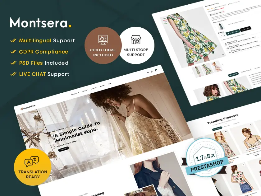 Fashion Trend Monstera – Prestashop Responsive Theme