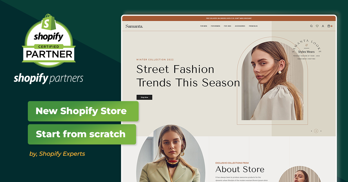 Shopify eCommerce platform