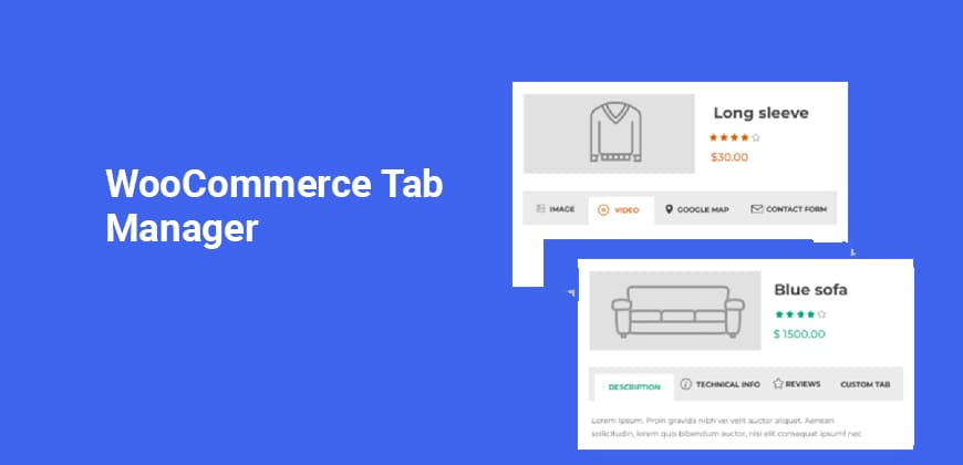 WooCommerce Tab Manager