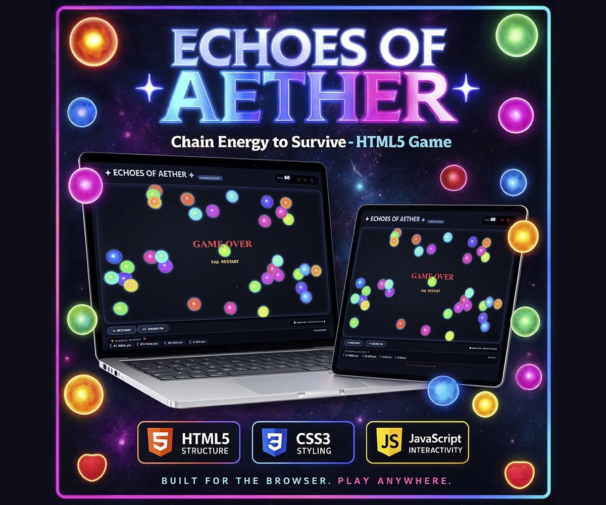 ECHOES OF AETHER - HTML5 Games