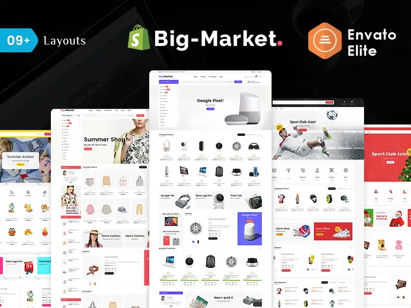  BigMarket - Shopify Multi-Purpose Responsive Theme