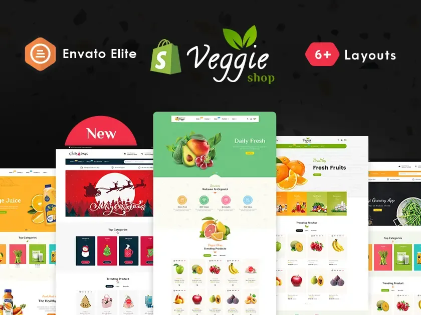  Veggie - Shopify Multi-Purpose Theme for Organics, Fresh Fruits & Foods