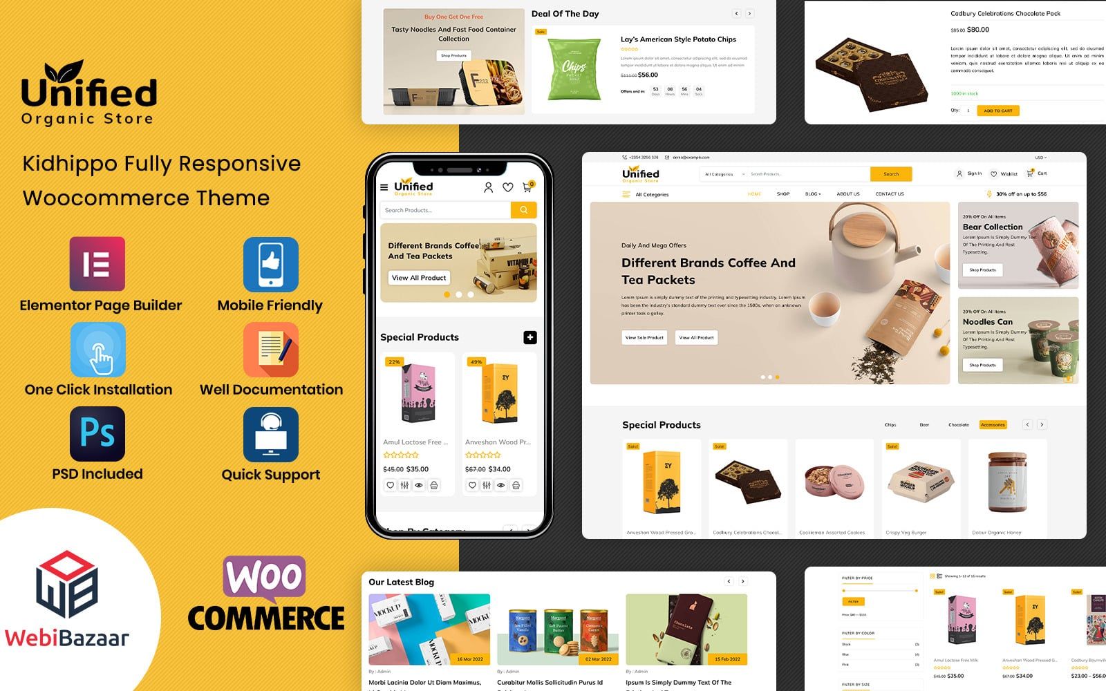 Unified - Grocery Store and Food WooCommerce Theme