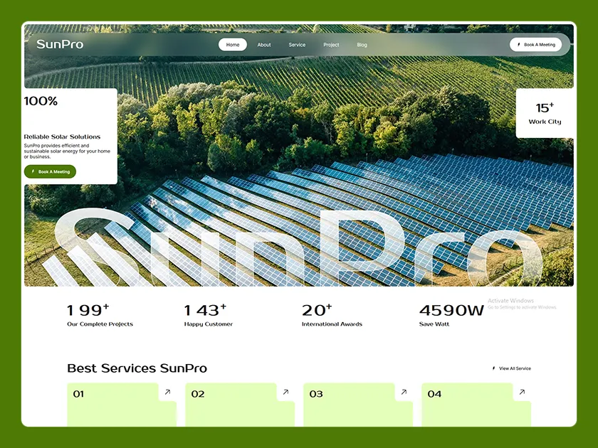  Sun Pro - Solar & Energy - Webflow Template